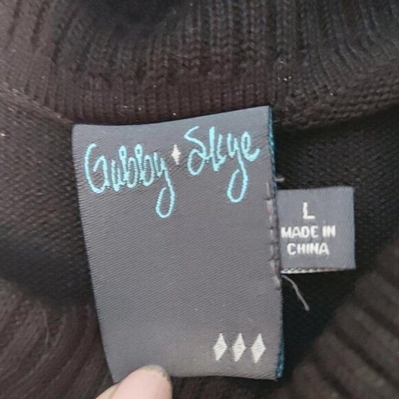 Gabby Skye Sweater Dress Houndstooth Preppy Academia Aesthetic Large - Picture 9 of 10